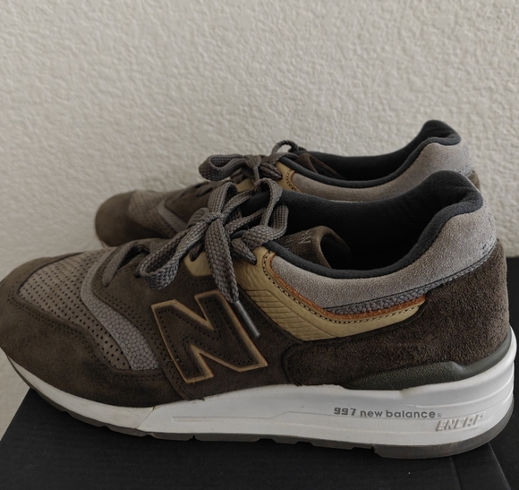 New Balance 997 Made in USA Low Olive - Picture 1 of 4